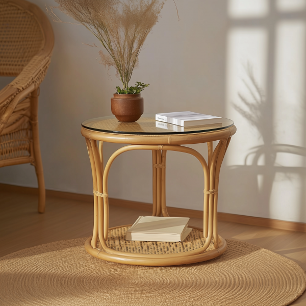 Balcony, tea table and chair combination, living room, small-sized household tea table, leisure tea table, tea table storage - 图片 10