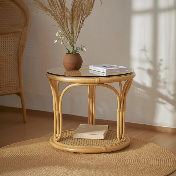 Balcony, tea table and chair combination, living room, small-sized household tea table, leisure tea table, tea table storage - 图片 7