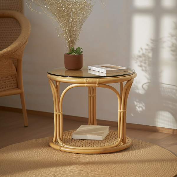Balcony, tea table and chair combination, living room, small-sized household tea table, leisure tea table, tea table storage - 图片 8