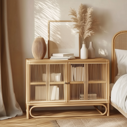 Lafite grass creative desk lamp, living room, homestay desktop, high-end atmosphere, model room, exhibition hall, hand-woven custom lamp - Image 6