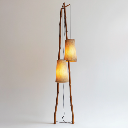 Living room bowling, Southeast Asian bedside lamp, sofa fabric, creative country decorative items, bamboo weaving, personalized atmosphere - Image 3