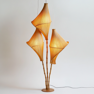 Corridor designer, entrance hall floor lamp, niche tea room, personalized decorative items, retro style