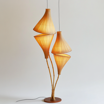Corridor designer, entrance hall floor lamp, niche tea room, personalized decorative items, retro style - Image 5
