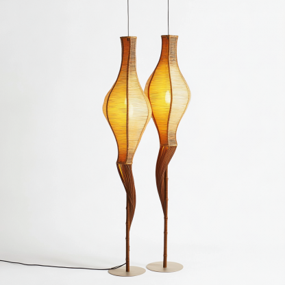 Corridor designer, entrance hall floor lamp, niche tea room, personalized decorative items, retro style - Image 6