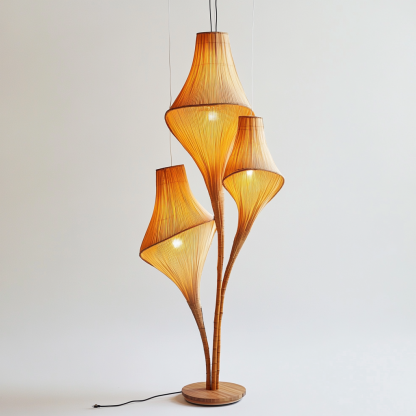 Jifeng rattan weaving living room, homestay chandelier, model room decoration, ornaments, leaves, bedroom fabric - Image 6