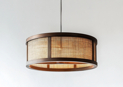 New Chinese-style Zen-inspired tea room lamp, creative and personalized three-head dining room lamp, branch lamp, bamboo woven chandelier - Image 4