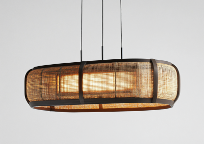 New Chinese-style rattan lamps, personalized and creative restaurant, homestay bar table lamps, Zen tea room rattan chandeliers - Image 7