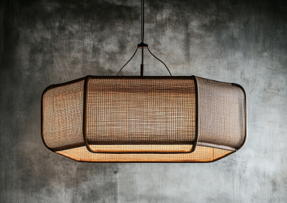 New Chinese-style rattan lamps, personalized and creative restaurant, homestay bar table lamps, Zen tea room rattan chandeliers - Image 4