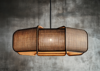 New Chinese-style rattan lamps, personalized and creative restaurant, homestay bar table lamps, Zen tea room rattan chandeliers - Image 2