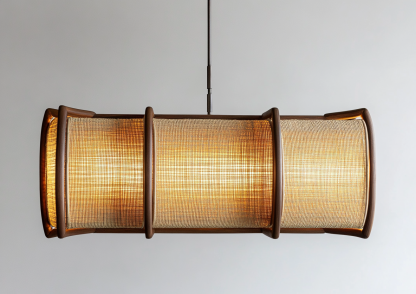 Wabi-sabi style rattan dining room chandelier, living room and bedroom bedside lamp, modern, simple, light luxury and high-end standing table lamp - Image 9