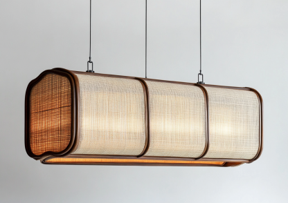 Nordic restaurant chandeliers, Japanese solid wood tatami, tea room study, hotel private room, log style homestay bedroom lamps - Image 8