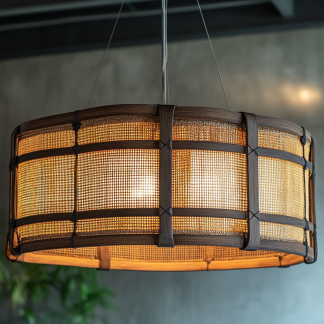 Chinese-style solid wood chandelier, wooden wabi-sabi style dining table, study, tea room, retro guesthouse, Japanese lamps