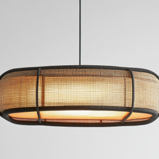 New Chinese-style rattan lamps, personalized and creative restaurant, homestay bar table lamps, Zen tea room rattan chandeliers