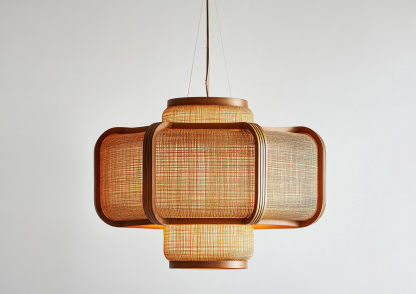 Nordic restaurant chandeliers, Japanese solid wood tatami, tea room study, hotel private room, log style homestay bedroom lamps - Image 8