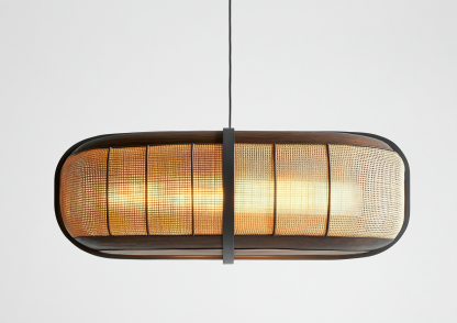 Wabi-sabi style restaurant rattan woven chandelier, Japanese retro store restaurant hot pot restaurant lamp, Zen guesthouse tea room lamp - Image 5