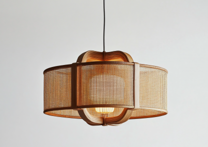 Nordic restaurant chandeliers, Japanese solid wood tatami, tea room study, hotel private room, log style homestay bedroom lamps - Image 3