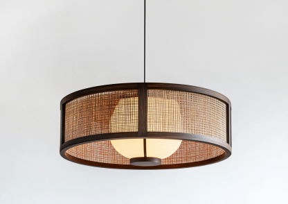 New Chinese-style rattan lamps, personalized and creative restaurant, homestay bar table lamps, Zen tea room rattan chandeliers - Image 5
