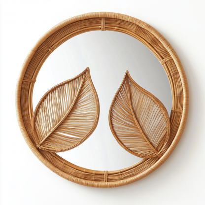 Makeup mirror with hanging, retractable, light lamp, round O-shaped, light luxury European-style hanging piece by the bedside, creative living room, hotel entrance - Image 10
