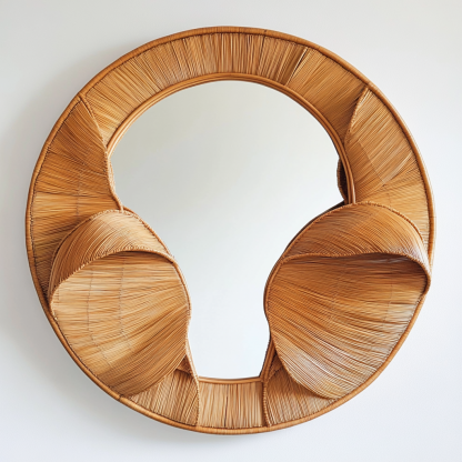 Frame-style living room, fireplace, wall-mounted bathroom, round American-style decorative bathroom, entrance picture frame - Image 10