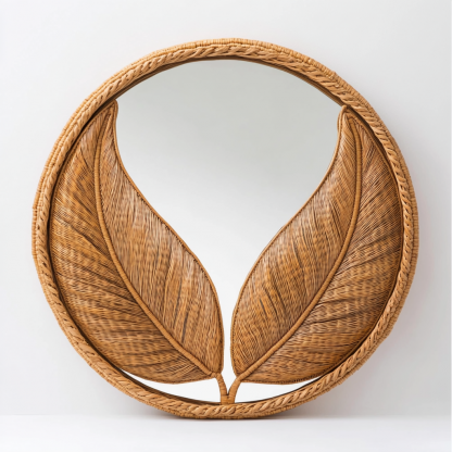 A retro copper and gold living room, French bedroom, shop and hotel, stainless steel makeup mirror - Image 8
