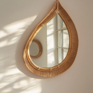 Nordic InS-style bedroom dressing table, makeup mirror, and Internet celebrity InS-style mirror