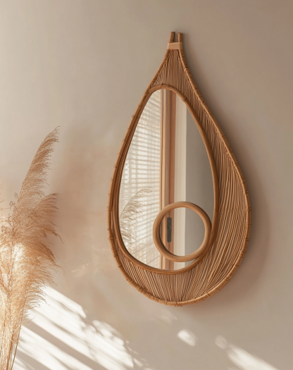 Nordic InS-style bedroom dressing table, makeup mirror, and Internet celebrity InS-style mirror - Image 8