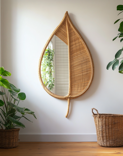 Solid wood new Chinese-style French metal dressing mirror, light luxury wabi-sabi style fitting and makeup mirror - Image 11