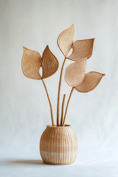 Wabi-sabi style retro coarse earthenware vase, earthenware jar, new Chinese-style flower vase decoration, Xuan Guan homestay hydroponic model room display item - Image 9