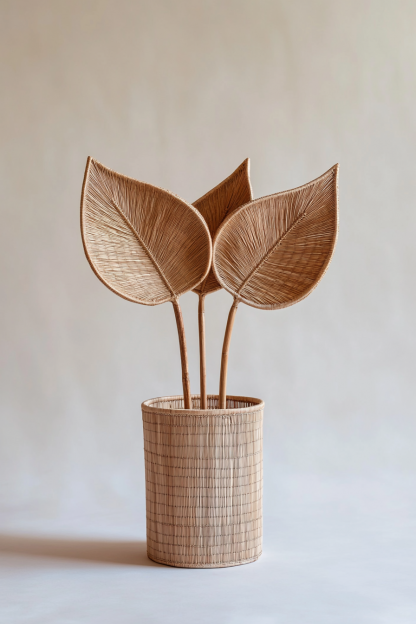 Wabi-sabi style retro coarse earthenware vase, earthenware jar, new Chinese-style flower vase decoration, Xuan Guan homestay hydroponic model room display item - Image 8