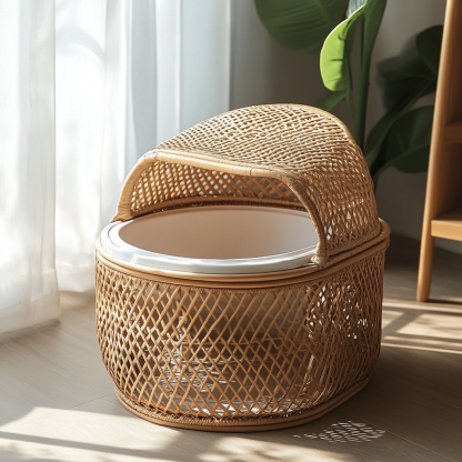 All-season universal cat beds, wicker cat cages, cat beds, cat toilets, and cat litter boxes - Image 8