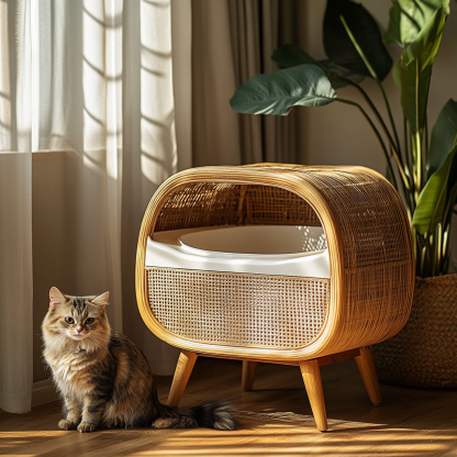 Cat bed, cat toilet, cat bed, cat toilet, cat bed, cat toilet, cat bed, cat toilet, cat bed, cat toilet - Image 3