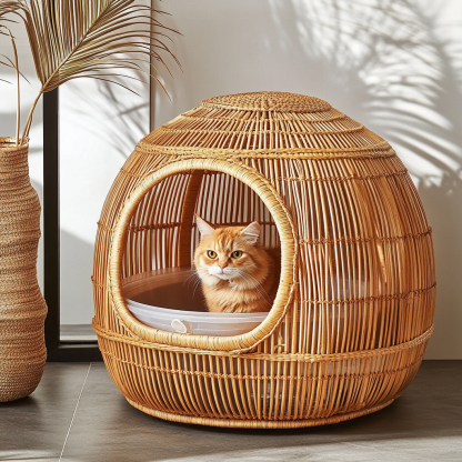 Cat bed, cat toilet, cat litter box, cat bed, cat toilet, cat bed, cat toilet, cat bed, cat toilet, cat bed - Image 9