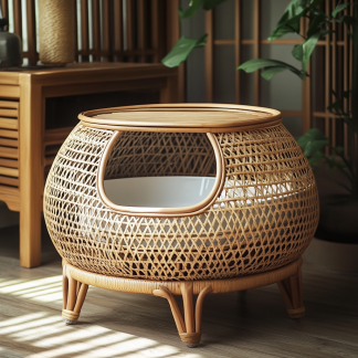 Residential cat toilet, cat litter box, cat litter box, cat toilet, cat litter box, modern, simple and closed