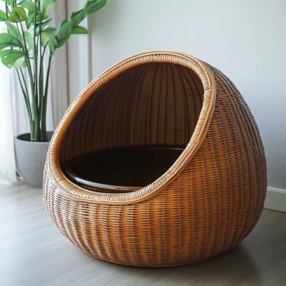 Residential cat toilet, cat litter box, cat litter box, cat toilet, cat litter box, modern, simple and closed - Image 2