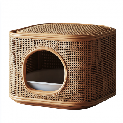 Cat toilet, litter box, litter box, cat toilet, litter box, modern and simple cat toilet - Image 4