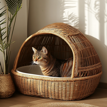 Cat bed, cat toilet, cat litter box, cat bed, cat toilet, cat bed, cat toilet, cat bed, cat toilet, cat bed - Image 4