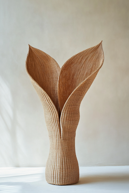 Vase ornaments, living room flower arrangements, modern, simple, light luxury, and high-end artificial floral art - Image 4