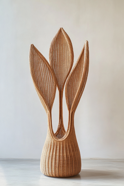 Wicker leaf ornaments, wicker leaf ornaments, wicker leaf ornaments - Image 5