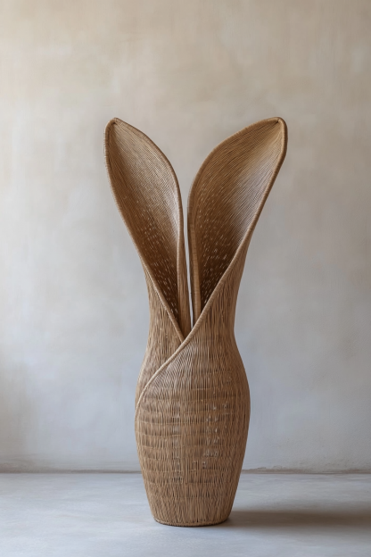 Flower stand, wall-mounted basket, storage basket, children's room decoration, artificial flower home, living room desktop flower vase - Image 8