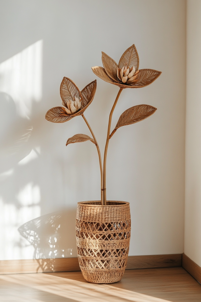 Nordic-style simulated flower bouquets, living room and dining table decorative items