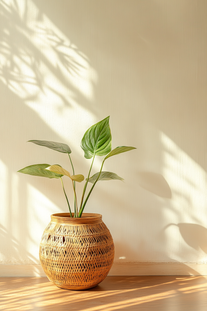 Wabi-sabi style light luxury ceramic vase, white creative irregular dried flower arrangement, living room and study countertop vase - Image 5