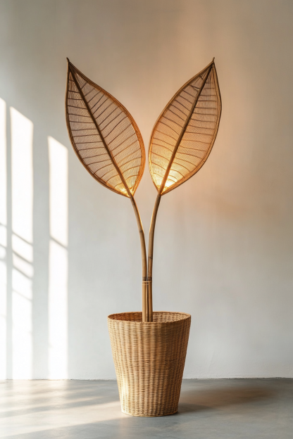 Vase, artificial flower display, hanging ornament, indoor entrance hall and living room display, green plant and flower vase display - Image 2