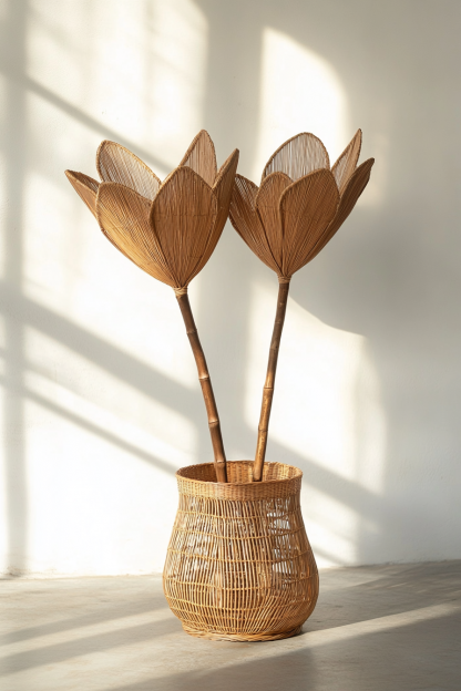 Nordic-style simulated flower bouquets, living room and dining table decorative items - Image 2