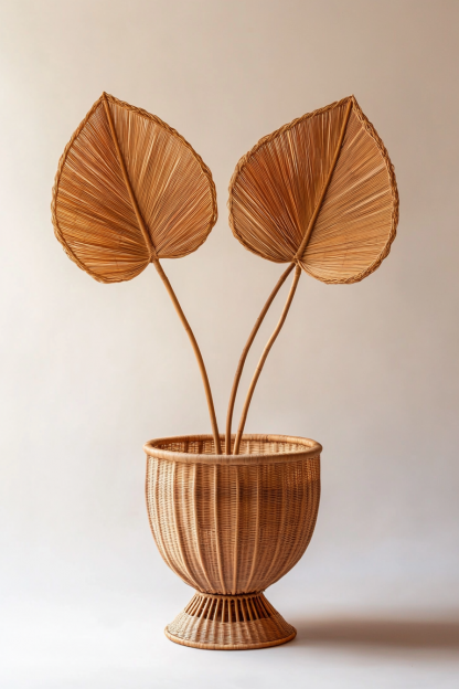Bamboo woven old baskets, folk custom old items, rural old tools, retro bamboo baskets, carrying baskets, decorative items, and nostalgic props