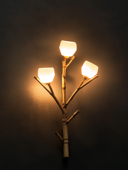 Retro industrial style creative and personalized bamboo weaving chandelier, nostalgic restaurant, tea house, homestay, restaurant bar counter, Japanese wooden lamp - Image 3