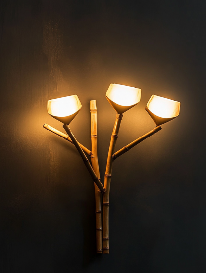 Retro industrial style creative and personalized bamboo weaving chandelier, nostalgic restaurant, tea house, homestay, restaurant bar counter, Japanese wooden lamp - Image 9