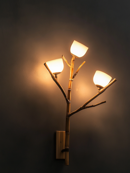Retro industrial style creative and personalized bamboo weaving chandelier, nostalgic restaurant, tea house, homestay, restaurant bar counter, Japanese wooden lamp - Image 7