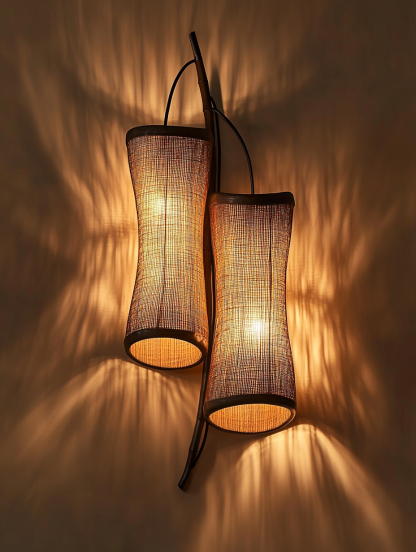 Bedroom floor lamp, living room creative sofa, model room decorative items, metal entrance hall, Chinese style - Image 7