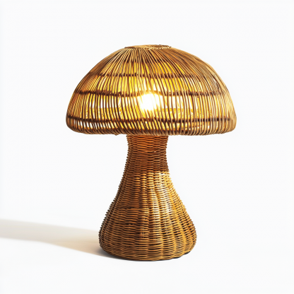 Wabi-sabi style homestay desk lamp, Chinese retro bedroom, study, living room side cabinet decoration, handmade bedside lamp - Image 8