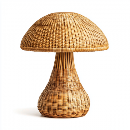 Decorative model room, living room, floral art, niche bedroom, French retro, entrance hall, Wabi-sabi style, modern and simple, mushroom lamp - Image 8